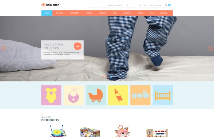 Baby Shop Template